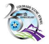 Visit State of Colorado page about the 25th anniversary of Colorado Scenic By-Ways